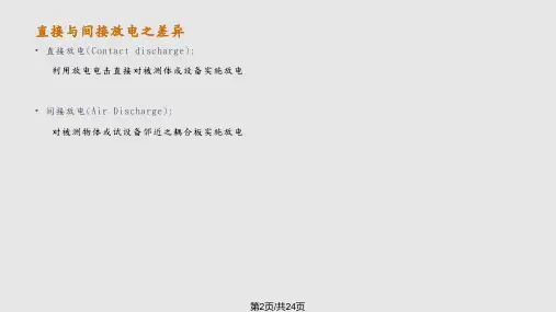 静电放电抗扰性测试ESD测试IEC.pptx