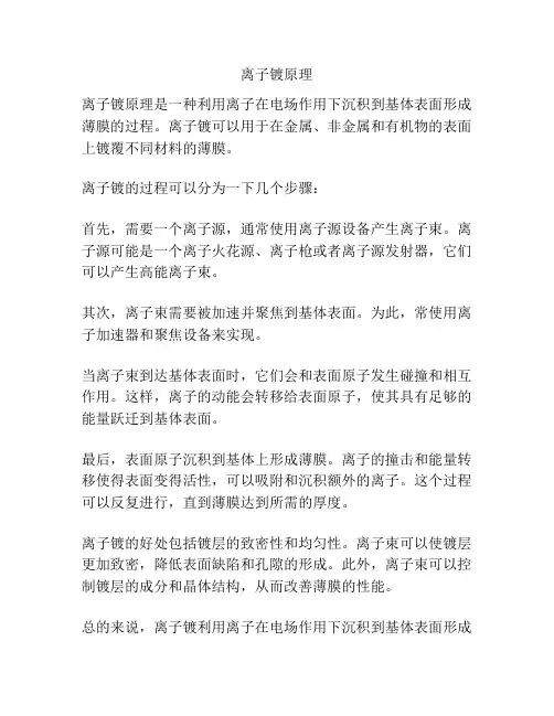 离子镀原理
