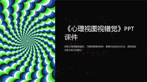 《心理视图视错觉》课件
