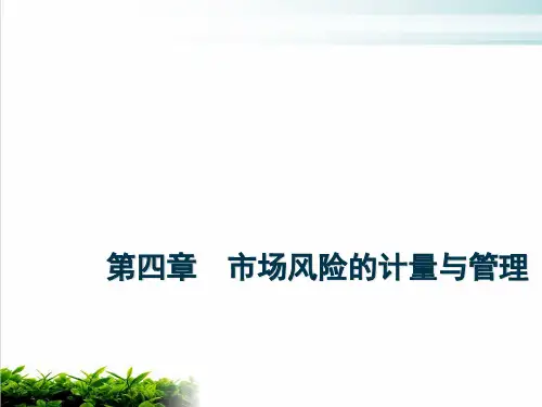 市场风险计量一般方法(ppt 34页)