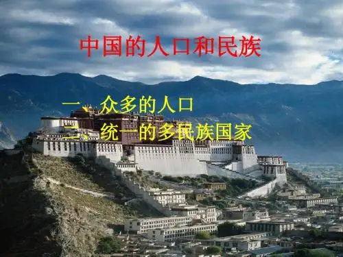 中国的人口和民族(经典课件)