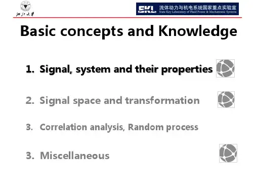 2-1-basic knowledge浙江大学现代测试技术