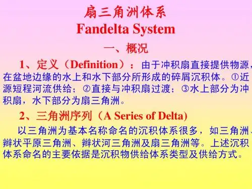 三角洲体系概况