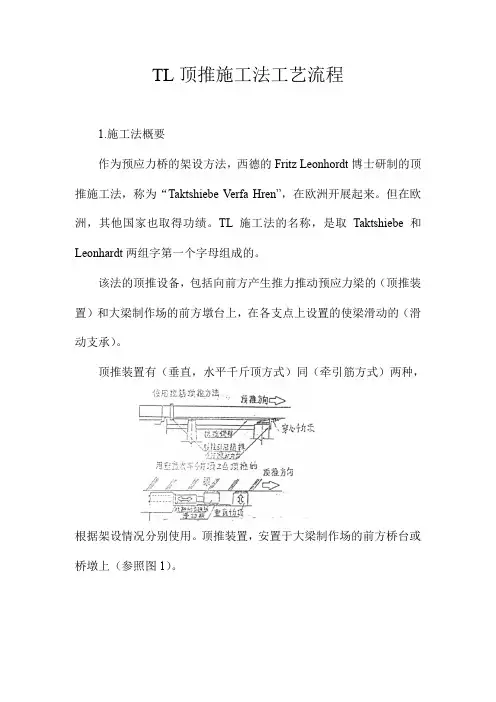 TL顶推施工法工艺介绍