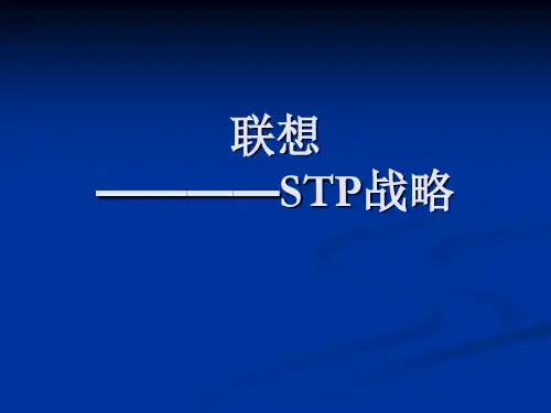 联想_STP战略