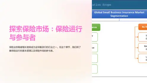 保险学原理第七章保险运行与保险市场