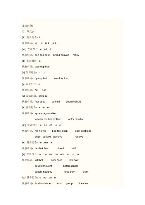 英语共有48个音素
