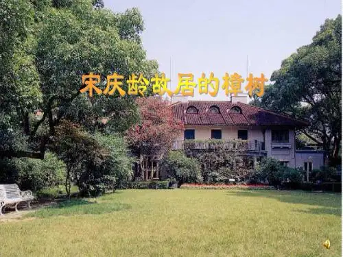 宋庆龄故居的樟树1
