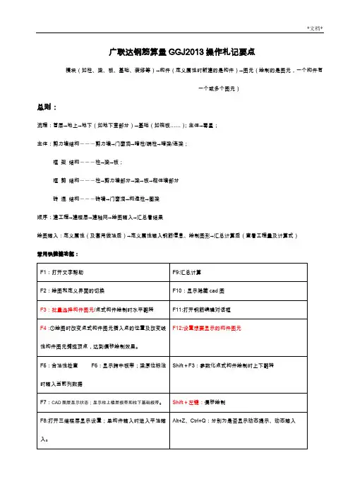 广联达钢筋算量计算设置操作