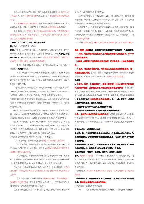 景观生态学