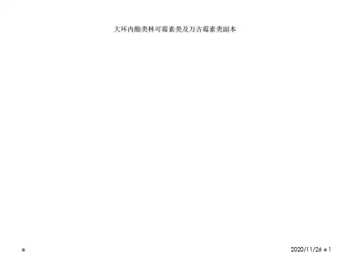 大环内酯类林可霉素类及万古霉素类副本