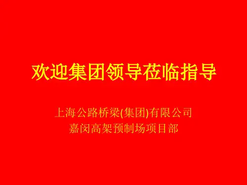预制梁场简介汇报材料 