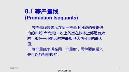 长期生产与成本理论PPT课件