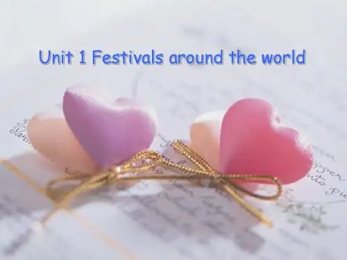 Unit1_Festivals_around_the_world_Reading(包括语言点)教材