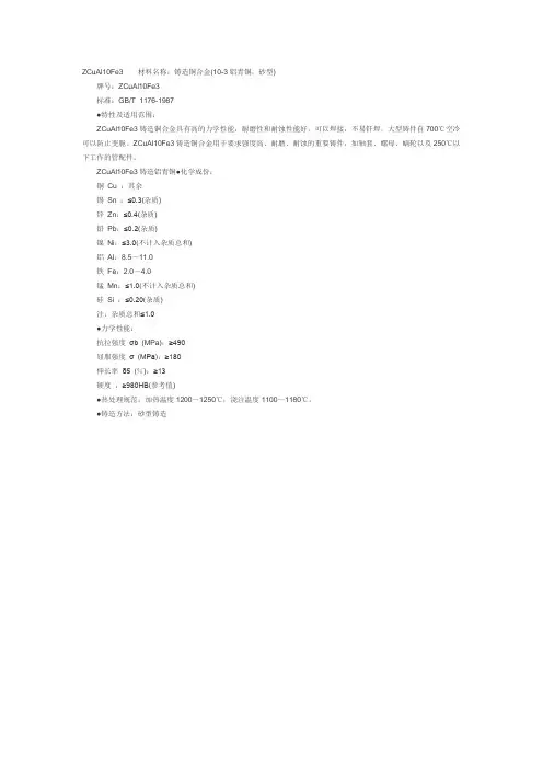 铸铜C95400  (2)