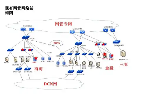 LTE网管网络结构拓扑图