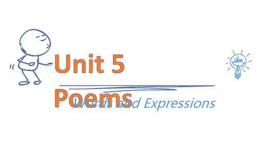 Unit 5 Words and Expressions 单词课件-高中英语选择性必修第三册