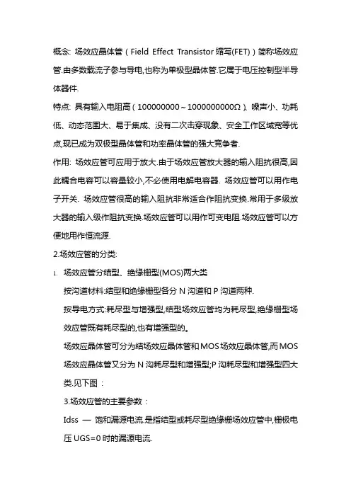 MOS管的工作原理