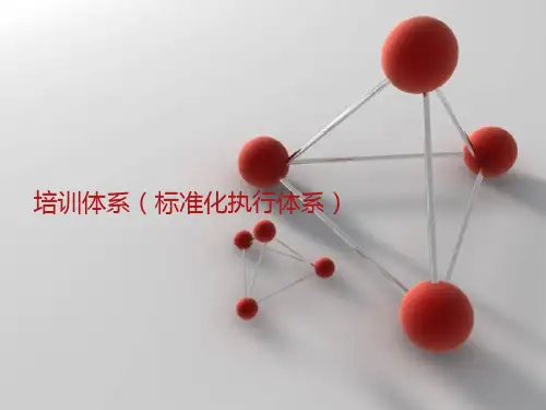 集团培训体系(标准化执行体系)幻灯片课件