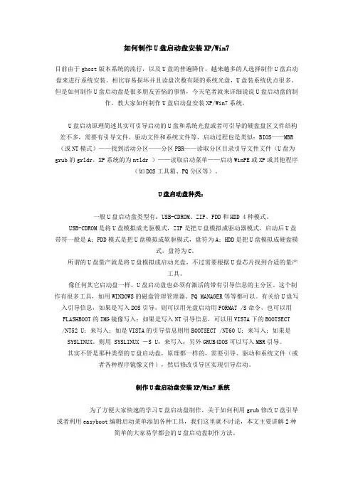 手把手教你怎么用U盘重装系统