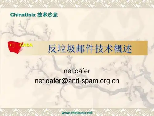 反垃圾邮件技术概述