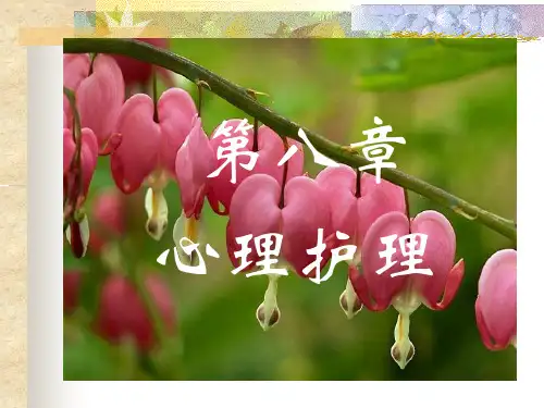 护理心理学PPT课件第八章