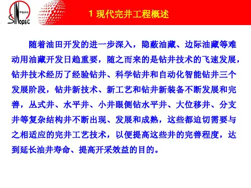 现代固井完井技术1