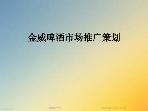 金威啤酒市场推广策划