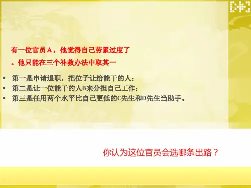 帕金森定律_PPT幻灯片