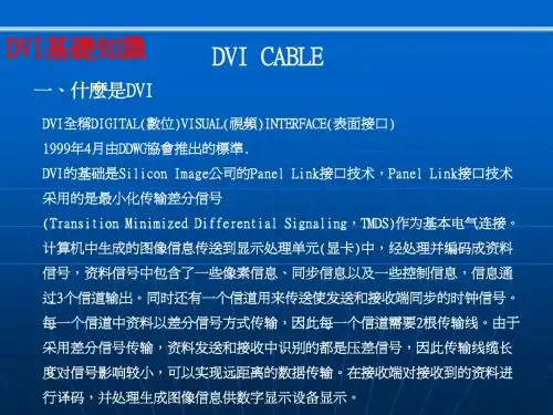 DVI技术资料