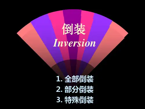 江苏省高三英语倒装复习(课件)
