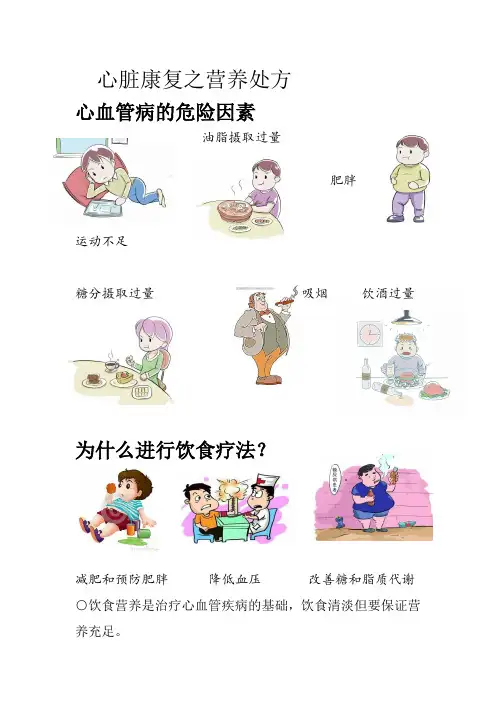 心脏康复之营养处方