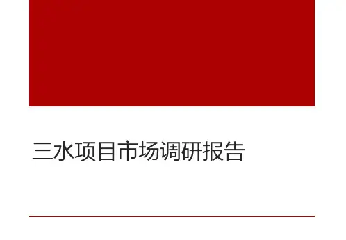 时代城商业项目市场调研及定位报告