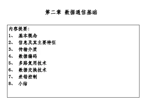 计算机网络网络通信基础ppt课件