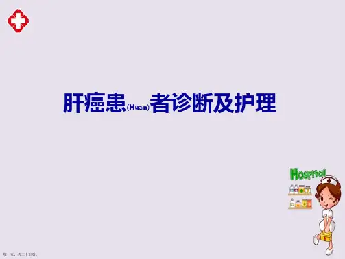 肝癌患者诊断和治疗教材ppt