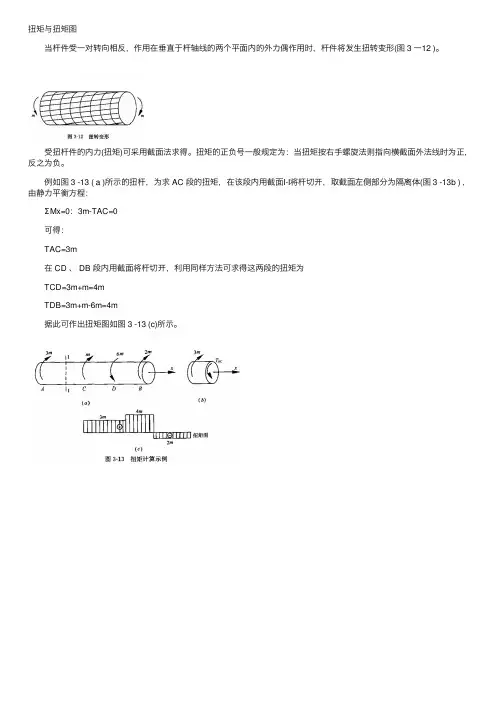 2015年一级建筑师《建筑结构》：扭矩与扭矩图