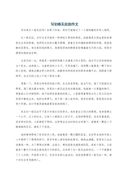 写切格瓦拉的作文