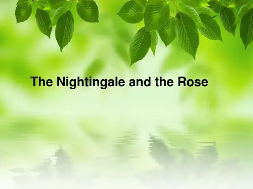 Lesson 4-book 2 The Nightingale and the Rose 现代大学英语第二册课件