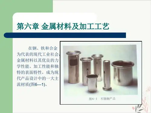 金属材料加工工艺简介PPT课件(模板)