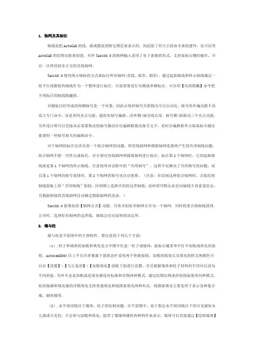天正基本操作