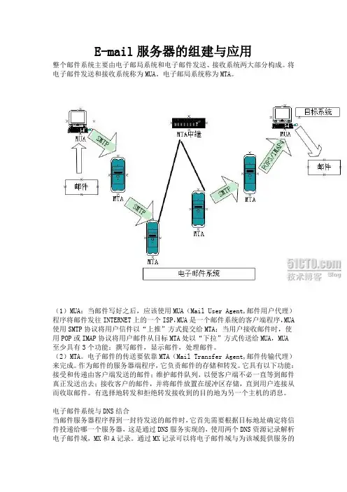 E-mail服务器的组建与应用