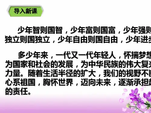 5.1走向世界大舞台 课件(19张ppt)