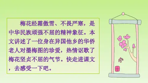 (部编版)_梅花魂_课件完美版1