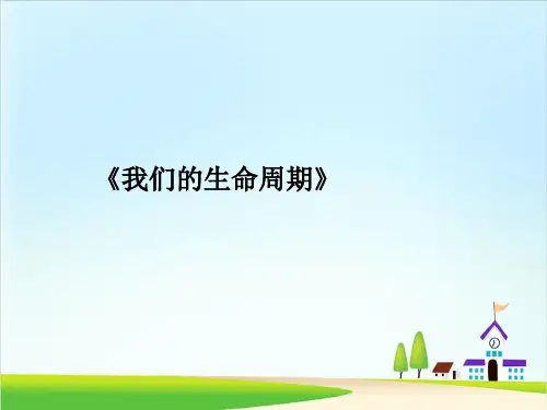 教科版《我们的生命周期》PPT课件1