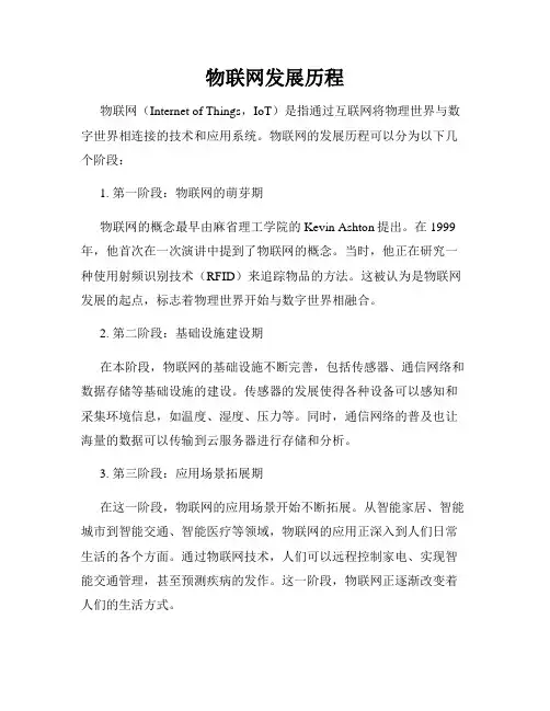 物联网发展历程