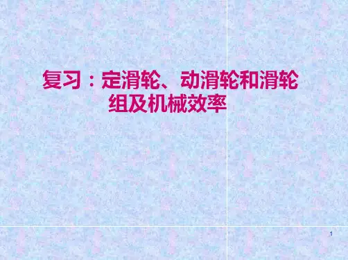 滑轮组复习课