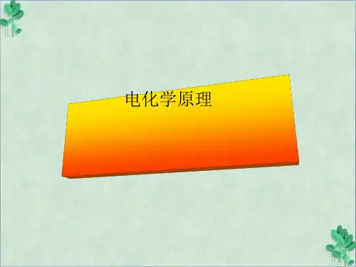 电化学原理(课件PPT)