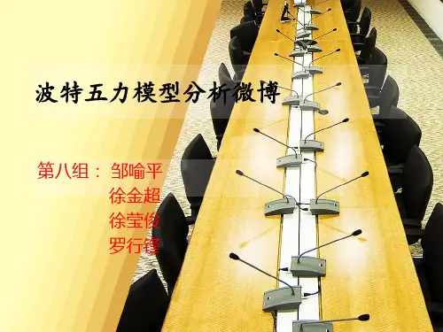 波特五力模型分析微博