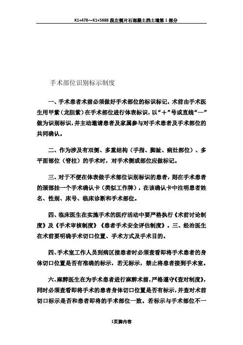 手术标识制度及流程Microsoft Word 文档 (3)