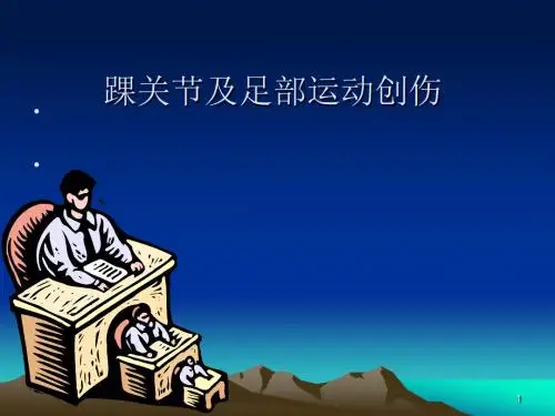 踝关节足部运动创伤ppt课件